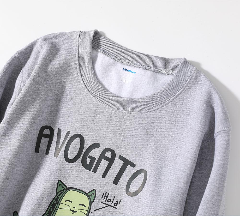 Avocat Sweatshirt Sweatshirt LulaMeow 