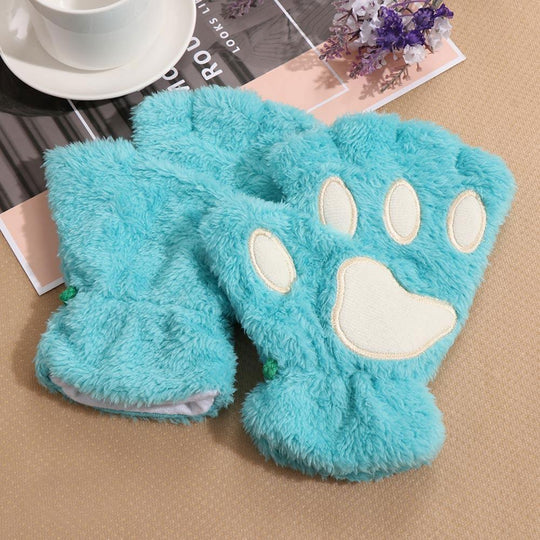 Lula Paw Gloves LulaMeow blue One Size 