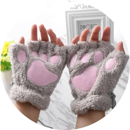 Lula Paw Gloves LulaMeow grey One Size 