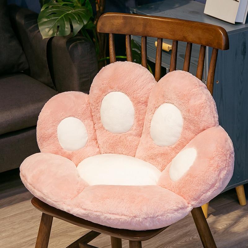 Lula Paw Seat Cushion LulaMeow Pink 70x60cm 