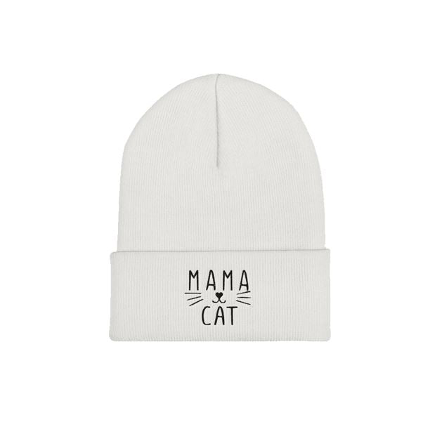 Mama Cat Beanie Beanie LulaMeow White 