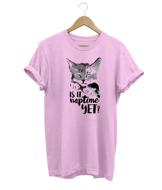 Naptime T-Shirt LulaMeow Pink S 