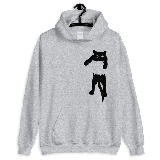 Pocket Cat Hoodie Hoodie LulaMeow 