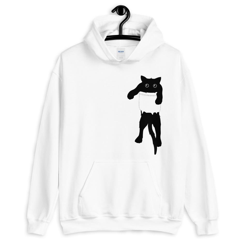 Pocket Cat Hoodie Hoodie LulaMeow 