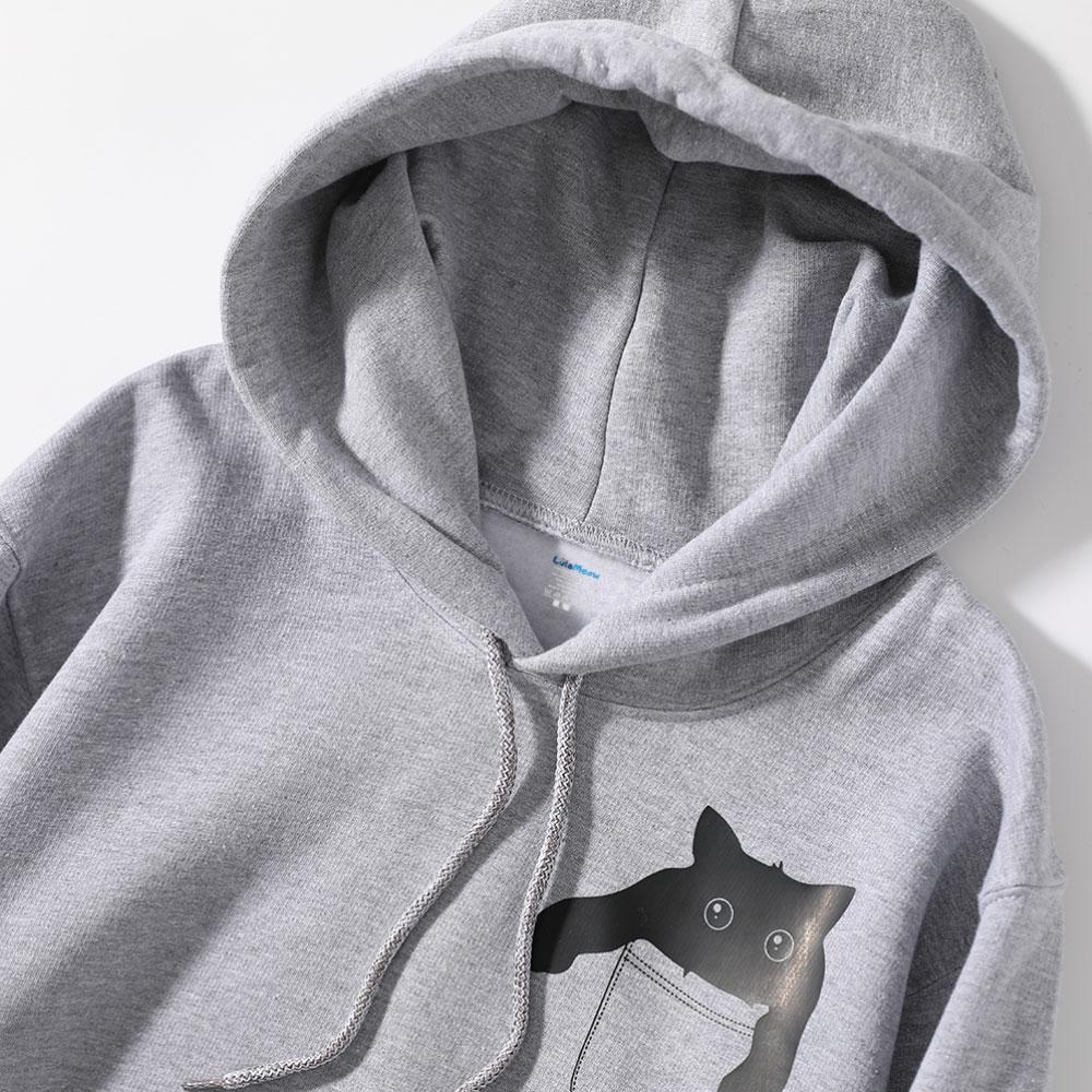 Pocket Cat Hoodie Hoodie LulaMeow 