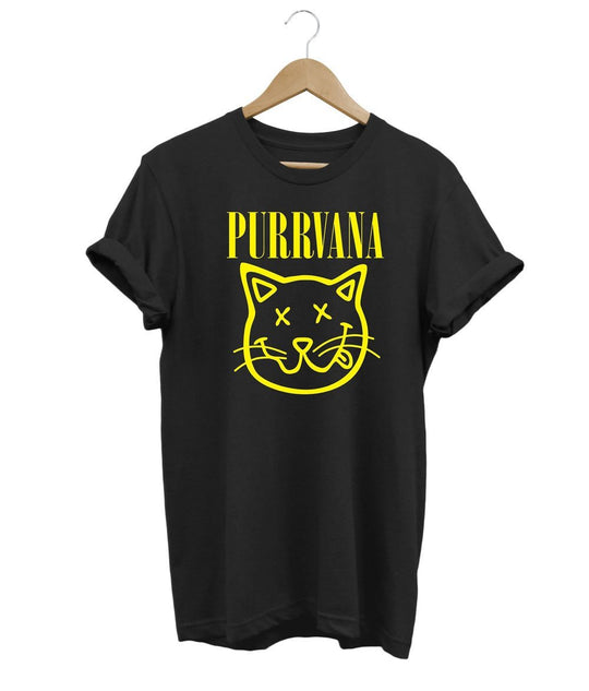 Purrvana T-Shirt LulaMeow Black S 