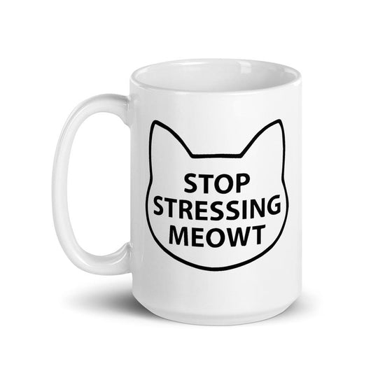 Stop Stressing Meowt Mug LulaMeow 