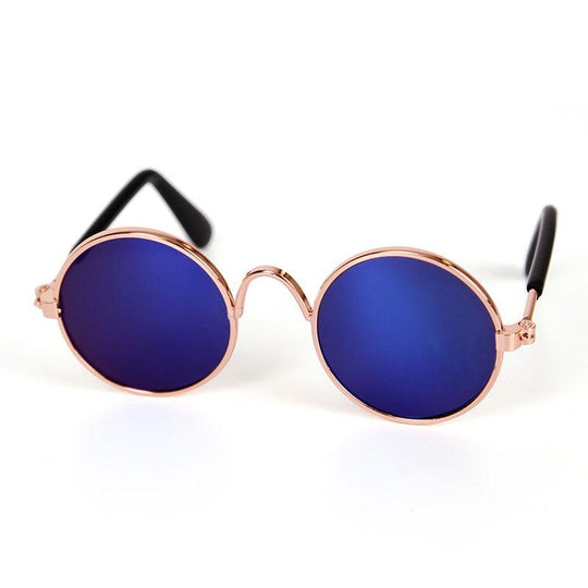 Sunglasses Toys LulaMeow round blue 