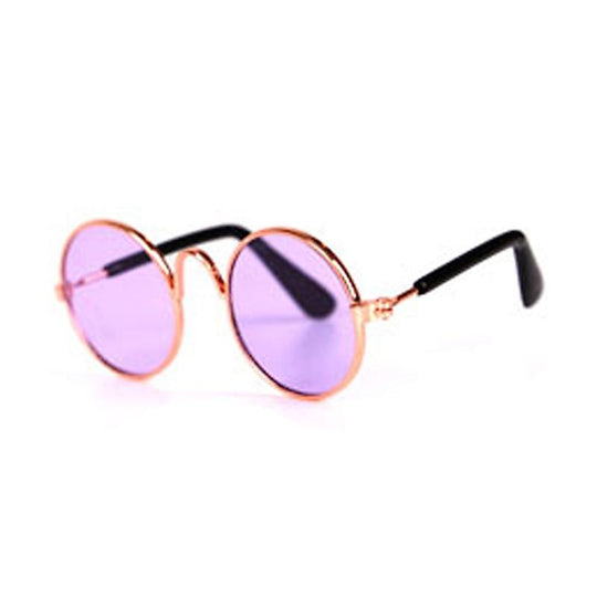 Sunglasses Toys LulaMeow round purple 